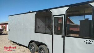 2018 BBQ Concession Trailer with Porch.