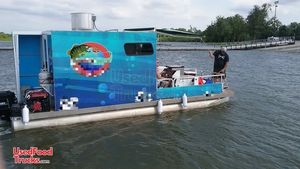 2015 - 24' Food Boat with Full Commercial Kitchen / Used Floatig Restaurant.