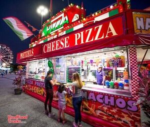 Gorgeous Loaded Uniglide 8' x 18' Pizza Concession Trailer / Mobile Pizzeria Vending Unit.