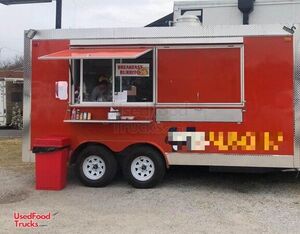 2021 - 8' x 16' Mobile Food Unit - Food Concession Trailer with Clean Interior.