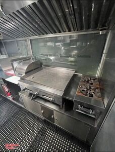 Commercial Mobile Kitchen Food Concession Trailer with Fire Suppression System