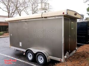 Well-Maintained 2022 - 16' Kitchen Food Concession Trailer with Pro-Fire.
