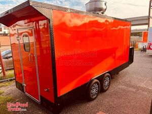 BRAND NEW Custom Order - 2024 8  x 16' Kitchen Food Concession Trailer