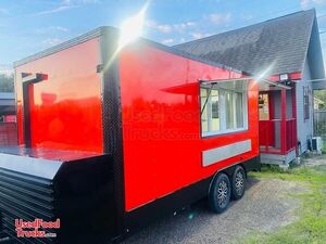 BRAND NEW Custom Order - 2024 8  x 16' Kitchen Food Concession Trailer