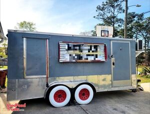 Turnkey Business 2020 7.5' x 16' Lil Orbits Donut Trailer Kitchen Bakery Concession Food Trailer