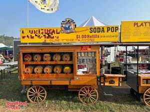 Turnkey Mobile Restaurant Biz with Gooseneck Trailer & Pop and Food Carts