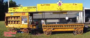 Turnkey Mobile Restaurant Biz with Gooseneck Trailer & Pop and Food Carts