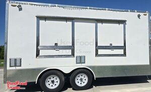Well Equipped - 2023 8' x 16' Kitchen Food Concession Trailer with Fire Suppression