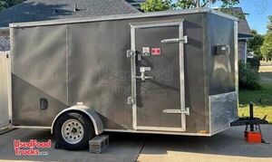2021 Single Axle Food Concession Trailer Mobile Vending Unit
