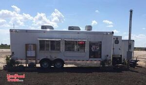 2017 8' x 24' Cargo Craft Fully-Loaded Mobile Kitchen Food Concession Trailer