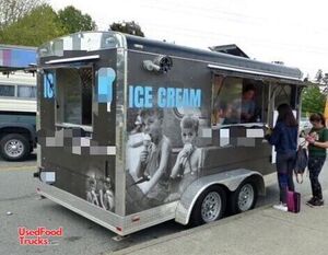 2014 - 7   x 14   Continental Ice Cream Concession Trailer