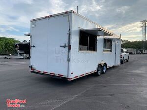 Fully Loaded 2015 - 8.5' x 28' Wow Cargo Mobile Kitchen Food Concession Trailer