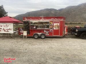 Nicely Equipped 2019 - 7' x 18' Street Food Unit | Food Concession Trailer.