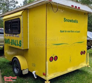 2010 Sno-Pro 6' x 10' Snowball Concession Trailer with Equipment and Supplies.