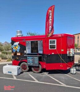 Turnkey - 2001 7' x 15' Pancake and Waffle Trailer | Food Concession Trailer