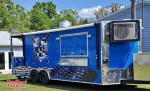NEW - 2025 8.5' x 25' Kitchen Food Concession Trailer with Fire Suppression System