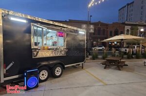 2025 8' x 16' Kitchen Food Concession Trailer with Fire Suppression System