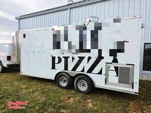 2022 8' x 18' Pizza Food Concession Trailer Mobile Vending Unit