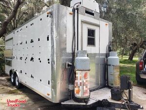 2012 8.5' x 20' Loaded Mobile Kitchen / Used Food Concession Trailer.