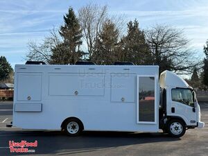 Low Mileage - 2017 20' Isuzu NPR Coffee and Beverage Concession Truck