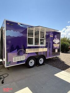 LIKE NEW - 2025 8' x 16' Kitchen Food Concession Trailer with Pro Fire System