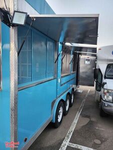 NEW - 2023 Kitchen Food Trailer with Bathroom | Food Concession Trailer