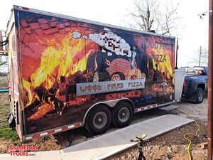 2011 Pace America 8' x 18'  Wood Fired Pizza Concession Trailer