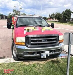 2001 Ford F350 Super Duty Ford Canteen Style Lunch Serving Food Truck